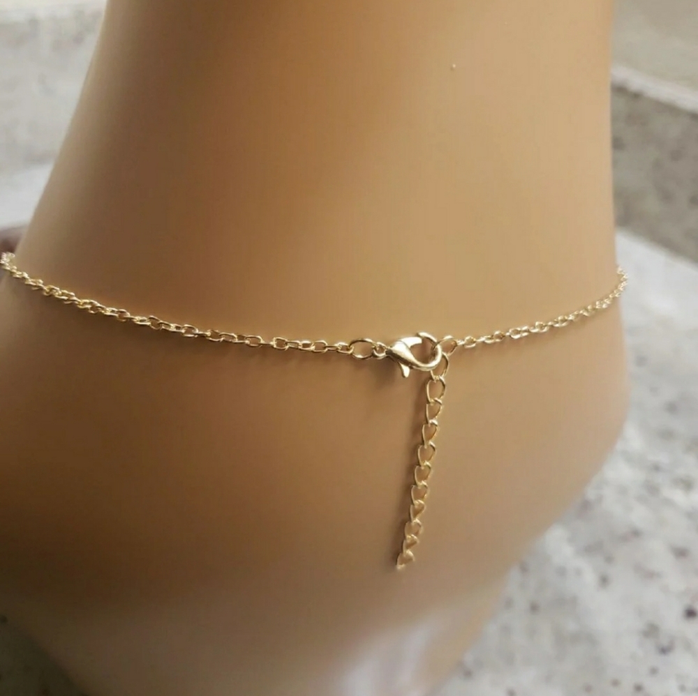 Sexy Lariat Rhinestone Bar Gold Choker Necklace - Picture 8 of 11
